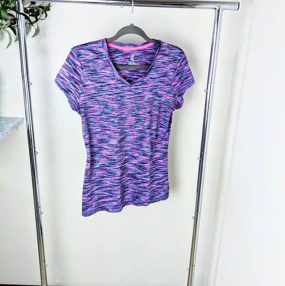 Energy Zone Tops Purple Space Dye Energy Zone Workout Top Poshmark